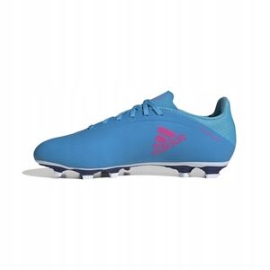 Adidas x Speedflow .4 Firm Ground Cleats - Blue/Pink 6